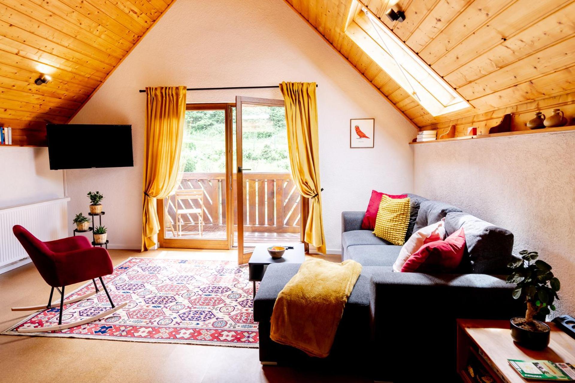 Birds-Nest Ferienwohnung Balkon Kaminofen Darstein Ngoại thất bức ảnh