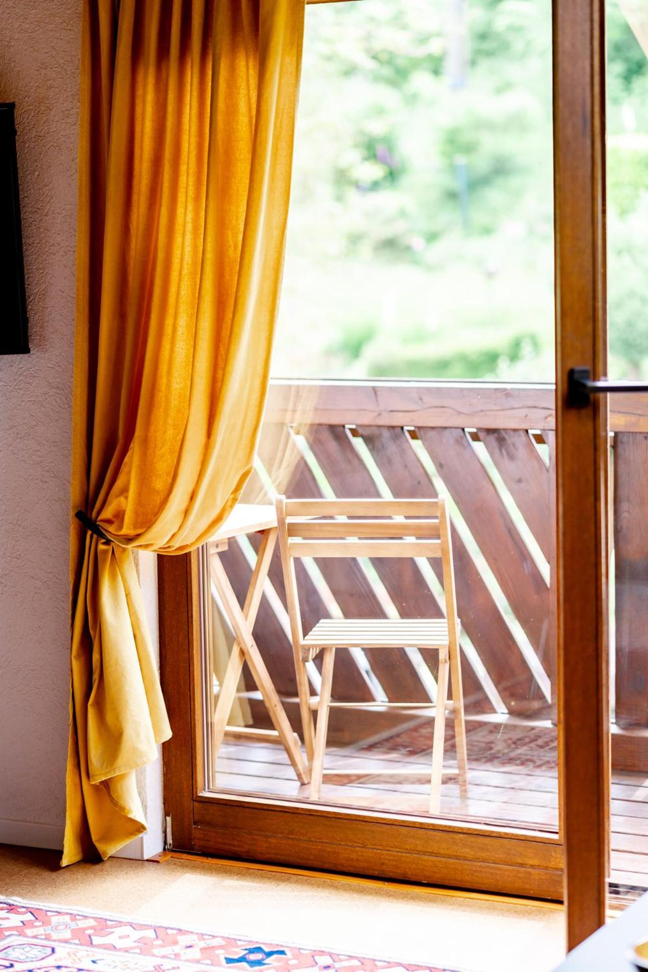 Birds-Nest Ferienwohnung Balkon Kaminofen Darstein Ngoại thất bức ảnh