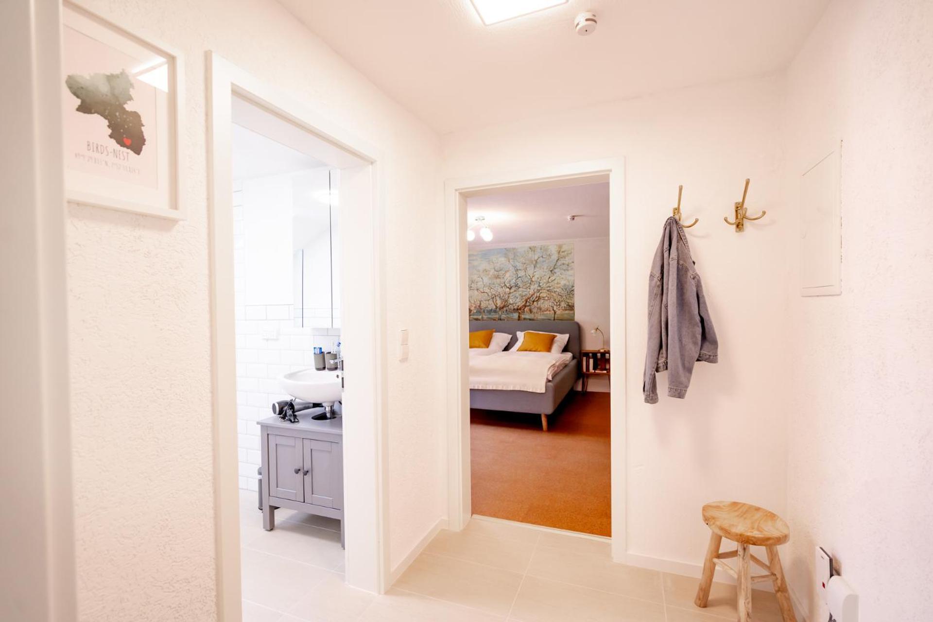 Birds-Nest Ferienwohnung Balkon Kaminofen Darstein Ngoại thất bức ảnh